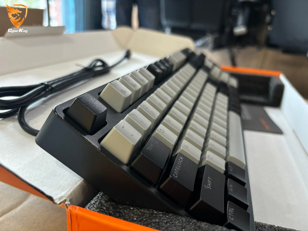 Bàn phím quang cơ Gaming DAREU EK1280X BLACK-GREY