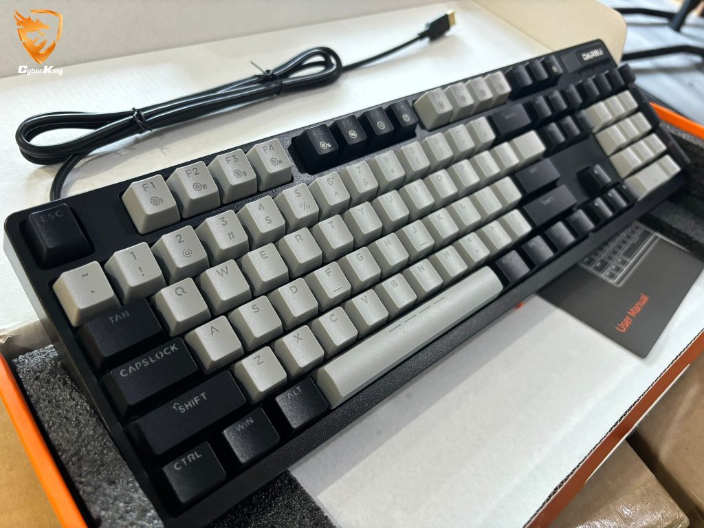 Bàn phím quang cơ Gaming DAREU EK1280X BLACK-GREY