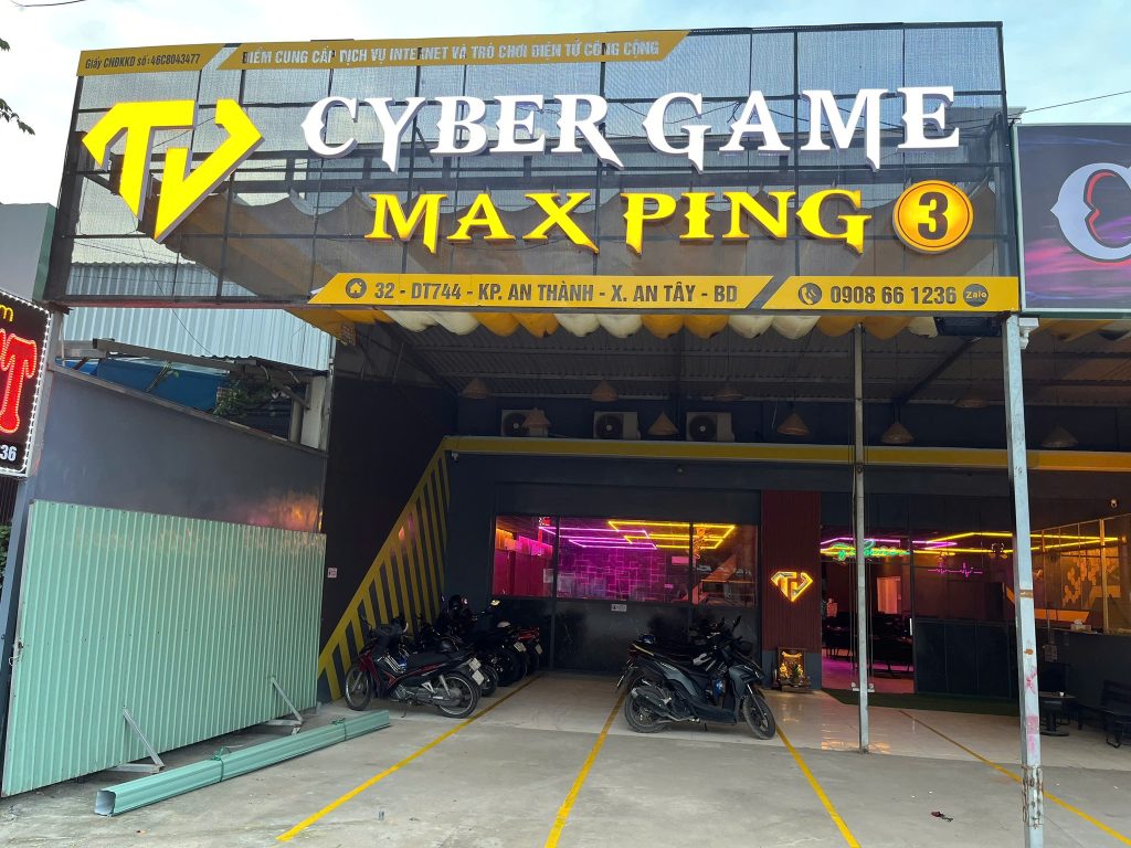 Cyber Game MaxPing Bình Dương