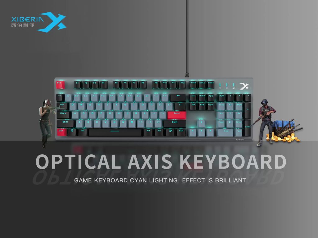 Bàn phím quang cơ Xiberia XS3100