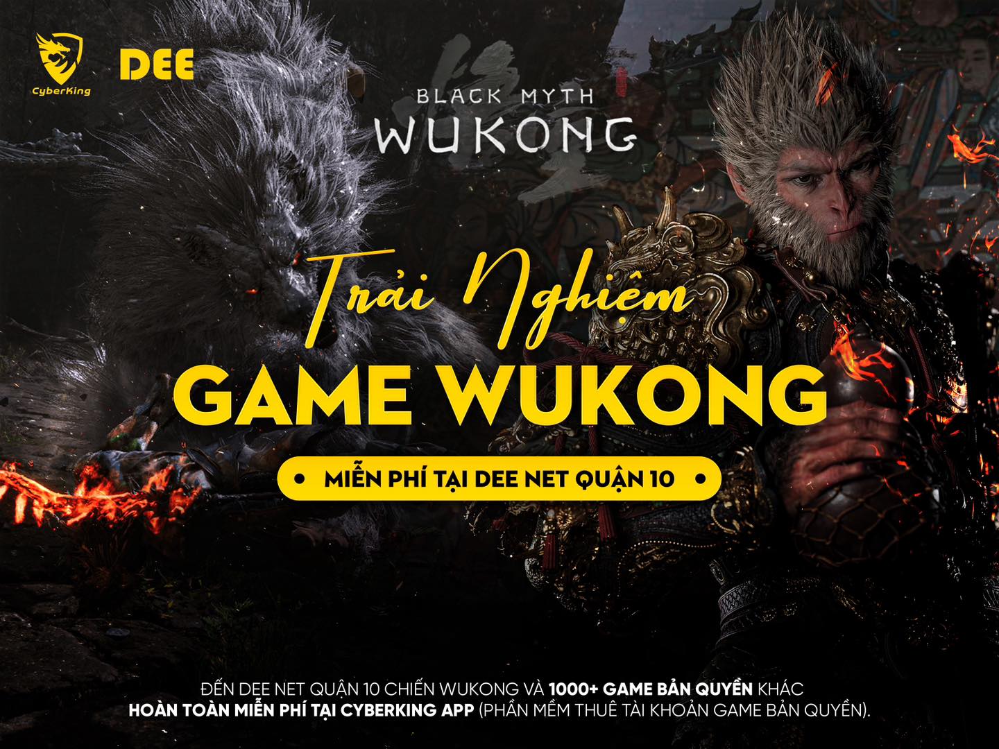 Trải nghiệm WuKong miễn phí tại Dee Quận 10 