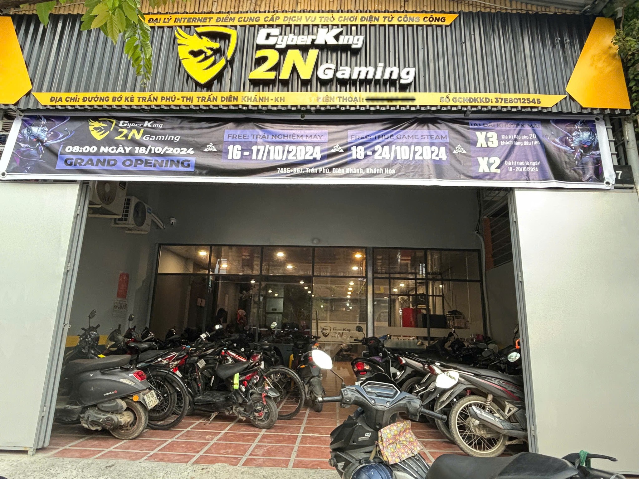 CyberKing 2N Gaming: Phòng Net VIP Diên Khánh, Nha Trang