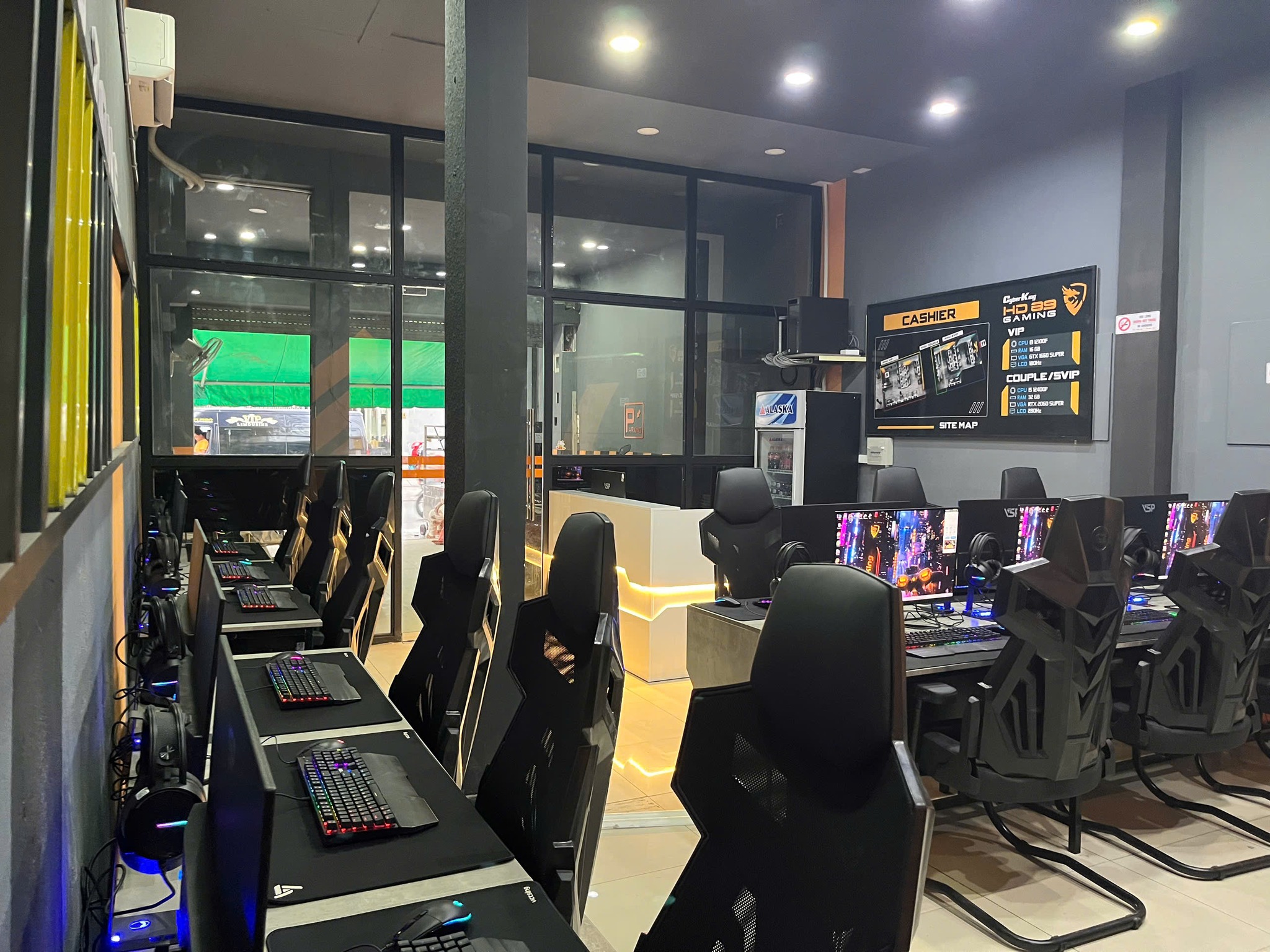 CyberKing HD Gaming 89: Phòng Net Couple & SVIP Zone