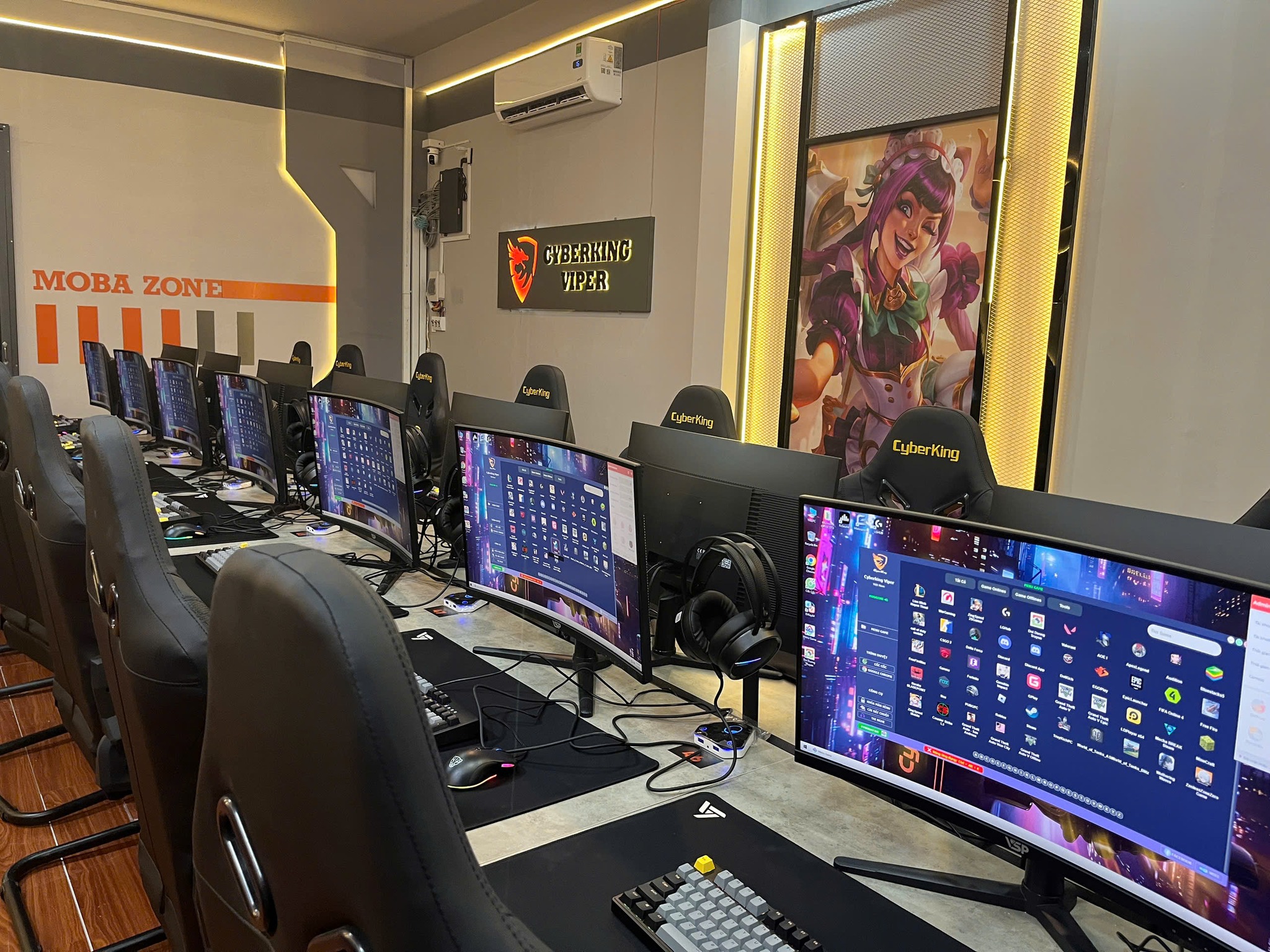 Khám Phá CyberKing VIPER - Phòng Game Đẳng Cấp TPHCM