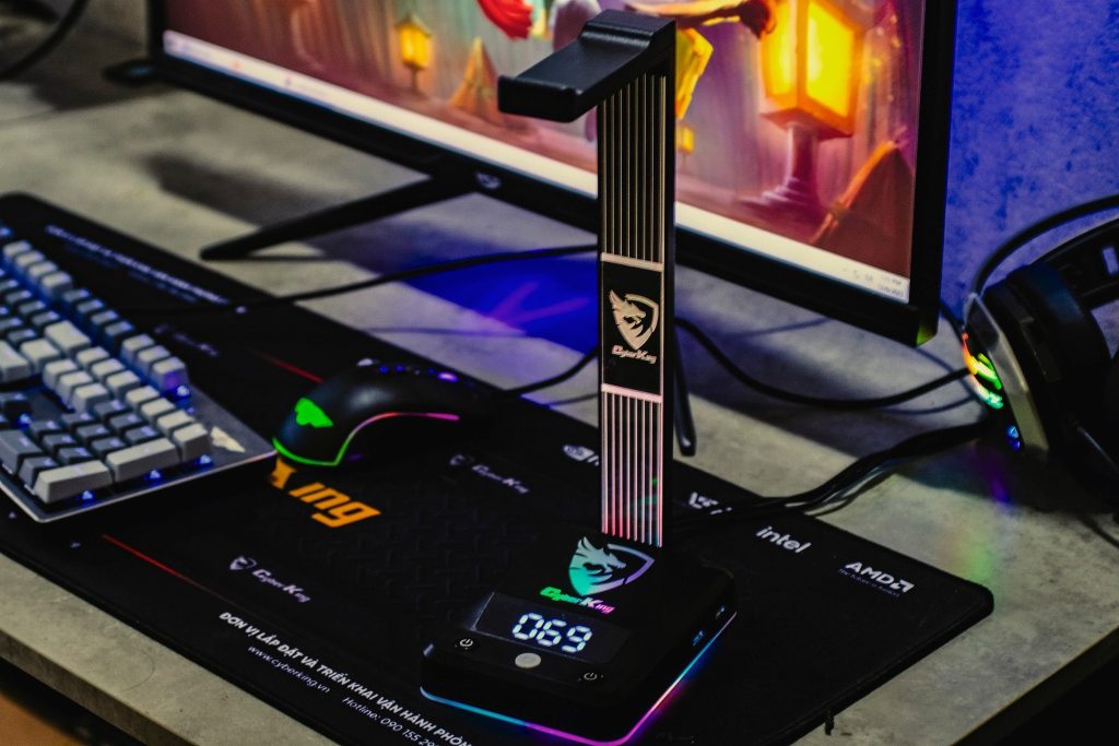 Nút Nguồn Phòng Game Alien Cao Cấp Cyberking