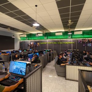 Thiết kế phòng net đẹp - Cyber king