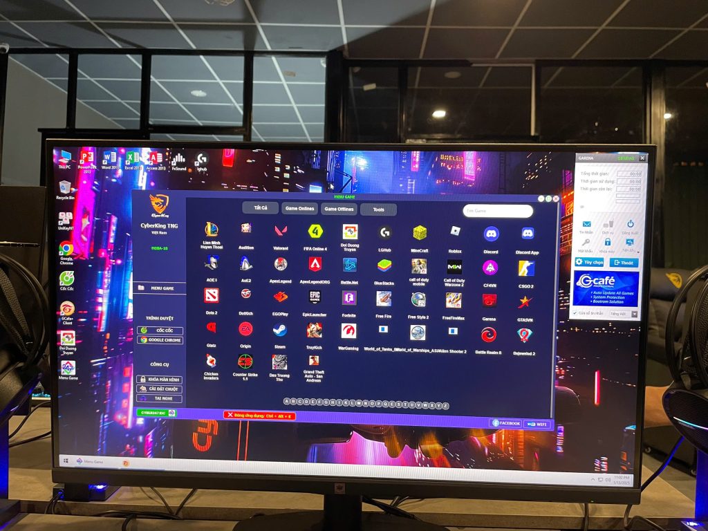 CyberKing TNG 2 Cam Ranh - Phòng Game Cấu Hình Khủng 2025