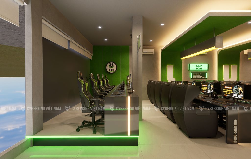 Gaming Zone RTX 5070 – màn 610Hz tại Balu Gaming