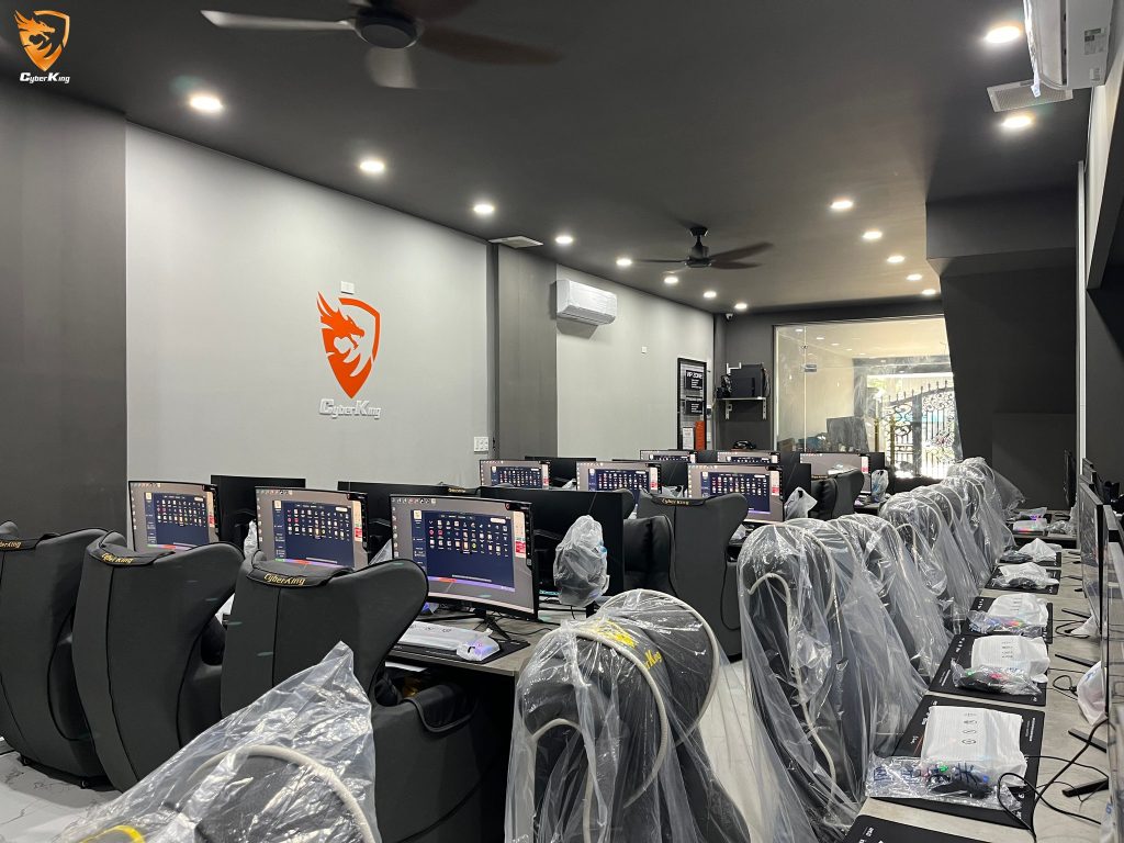 Cyberking lắp đặt quán net có phòng riêng HCM