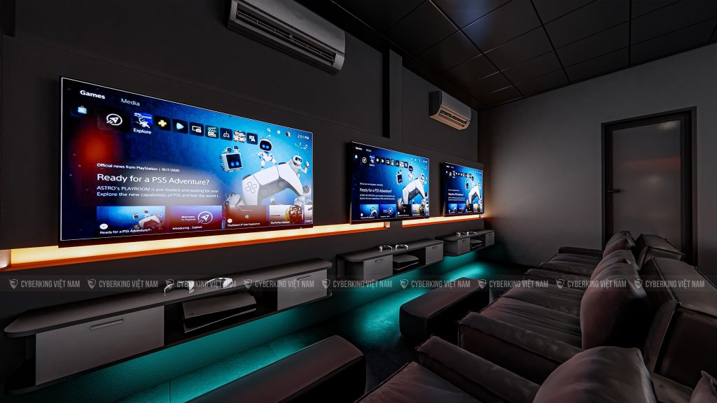 Setup phòng PS5 trọn gói – Giải pháp tối ưu cho mô hình giải trí hiện đại