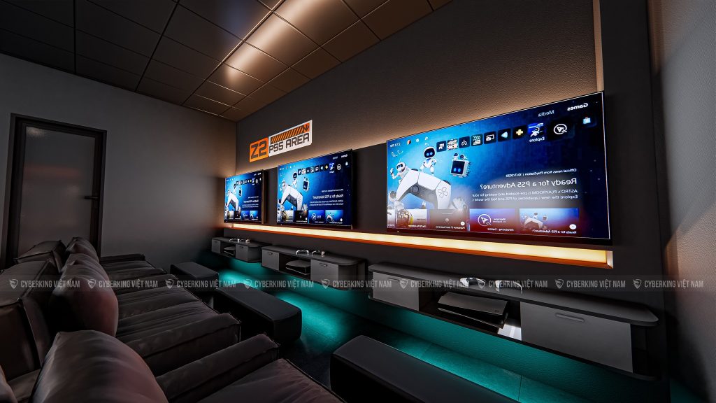 Setup phòng PS5 trọn gói – Giải pháp tối ưu cho mô hình giải trí hiện đại