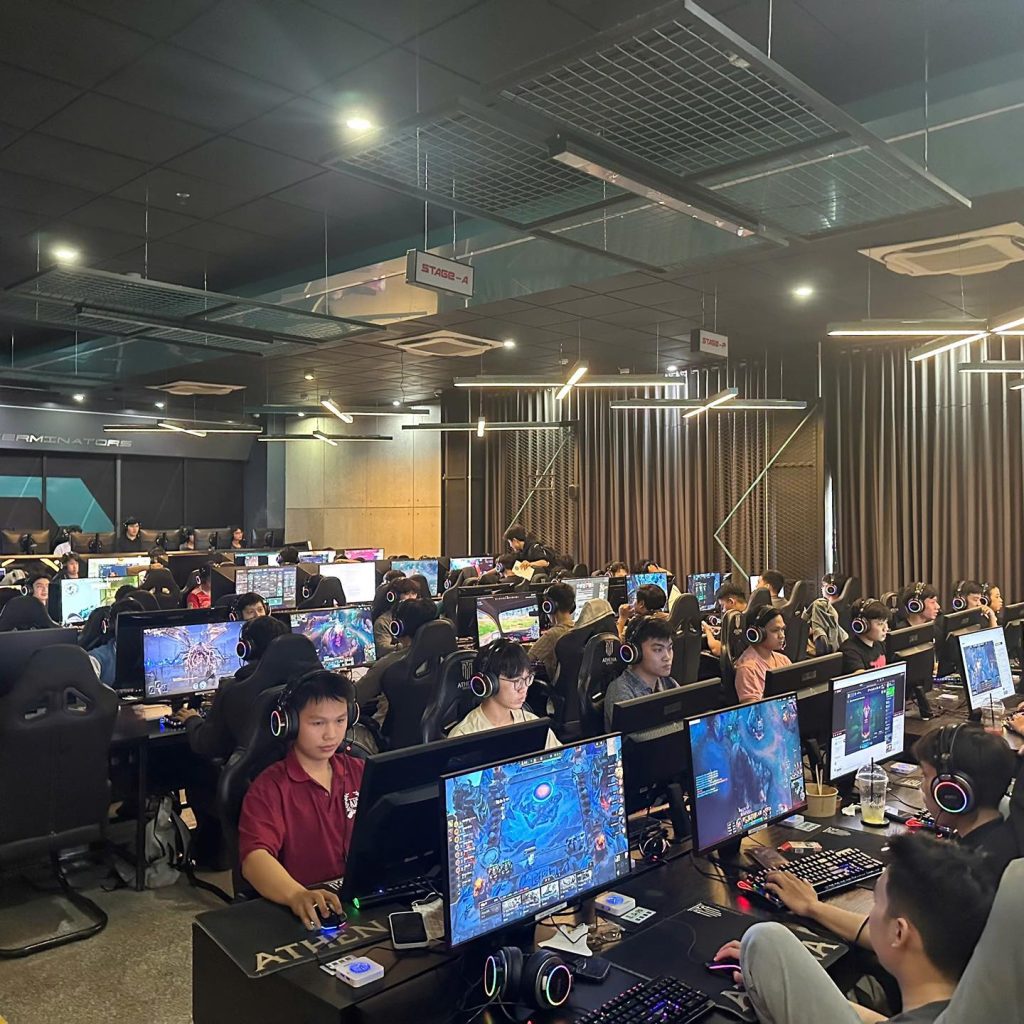 Quy trình lắp đặt phòng net