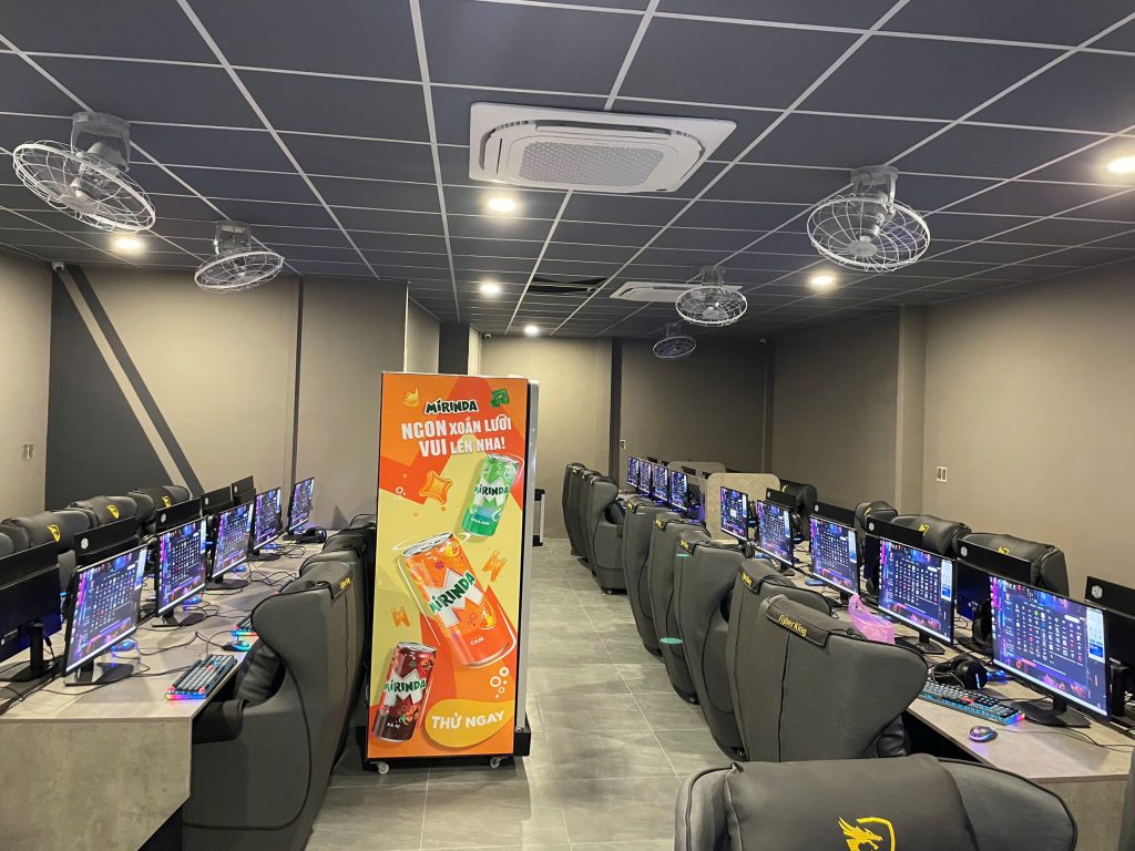 Tối ưu phòng net diện tích nhỏ