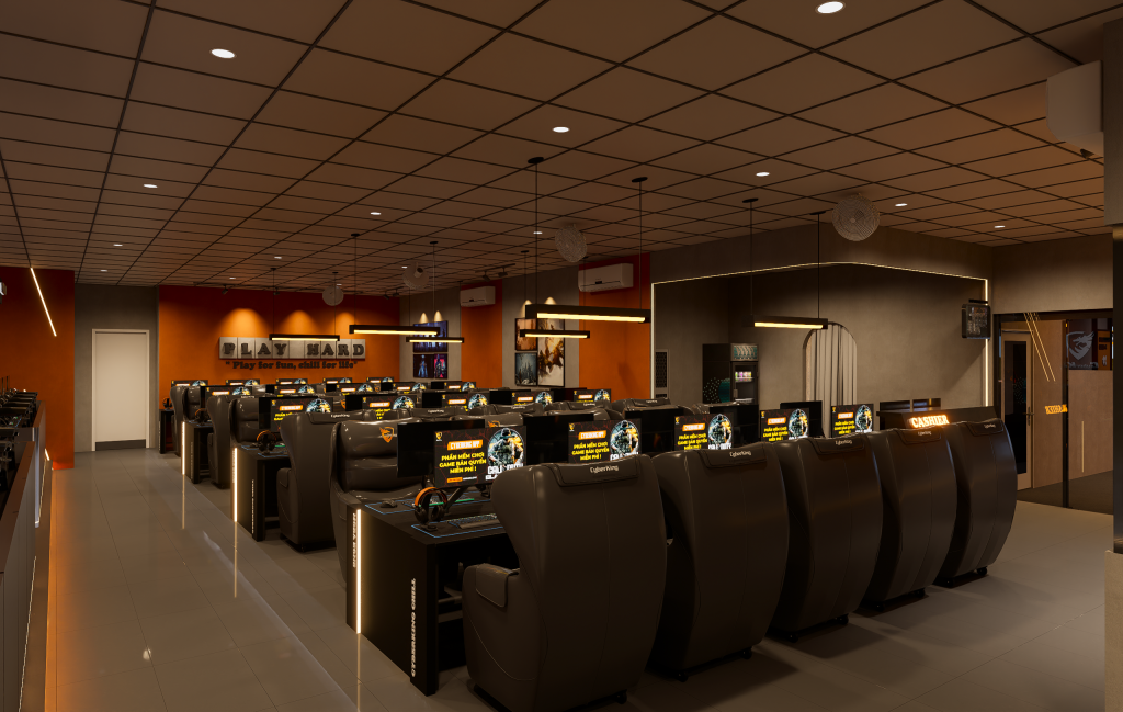Phòng net CyberKing Chill sắp ra mắt Di Linh – Lâm Đồng: Không gian chuẩn Esports, nhiều zone cực đã