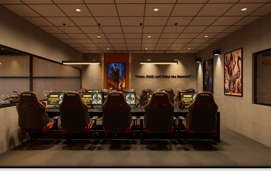 Phòng net CyberKing Chill sắp ra mắt Di Linh – Lâm Đồng: Không gian chuẩn Esports, nhiều zone cực đã