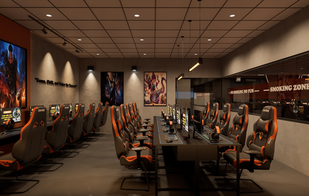 Phòng net CyberKing Chill sắp ra mắt Di Linh – Lâm Đồng: Không gian chuẩn Esports, nhiều zone cực đã