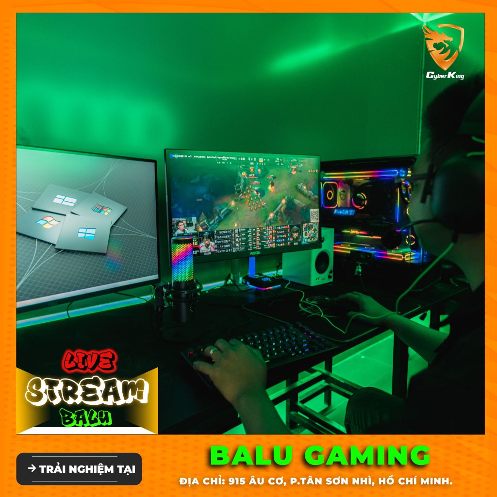 Tổng hợp phòng net tại TP.HCM: Có phòng Couple Room – Private Room – Live Stream Room do CyberKing setup