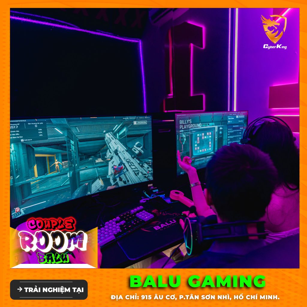 Tổng hợp phòng net tại TP.HCM: Có phòng Couple Room – Private Room – Live Stream Room do CyberKing setup