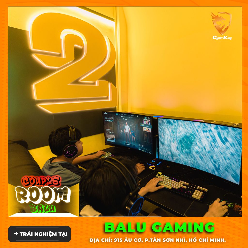 Tổng hợp phòng net tại TP.HCM: Có phòng Couple Room – Private Room – Live Stream Room do CyberKing setup