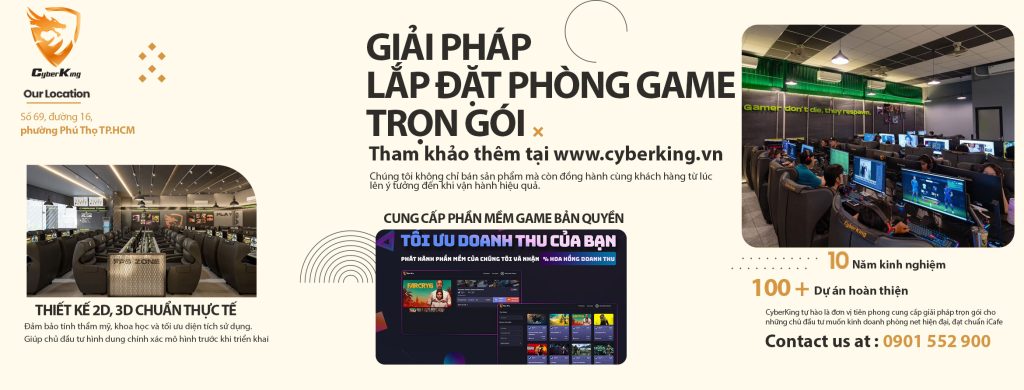 Mô hình phòng net: 4 lựa chọn HOT nhất hiện nay cho người chuẩn bị mở quán