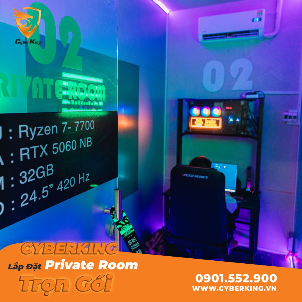 Xu hướng lắp đặt phòng net riêng tư – Điểm nhấn giúp phòng net thu hút khách mạnh mẽ