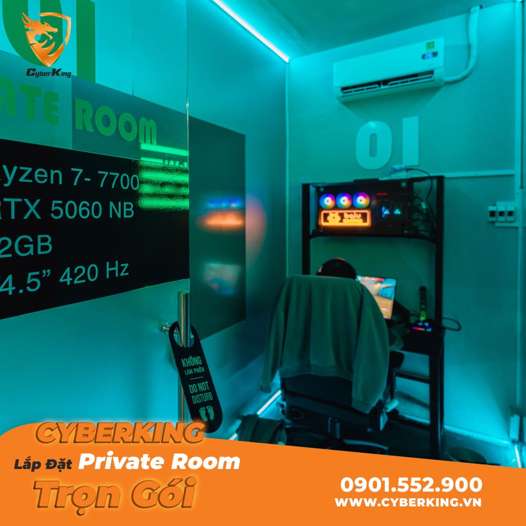 Xu hướng lắp đặt phòng net riêng tư – Điểm nhấn giúp phòng net thu hút khách mạnh mẽ