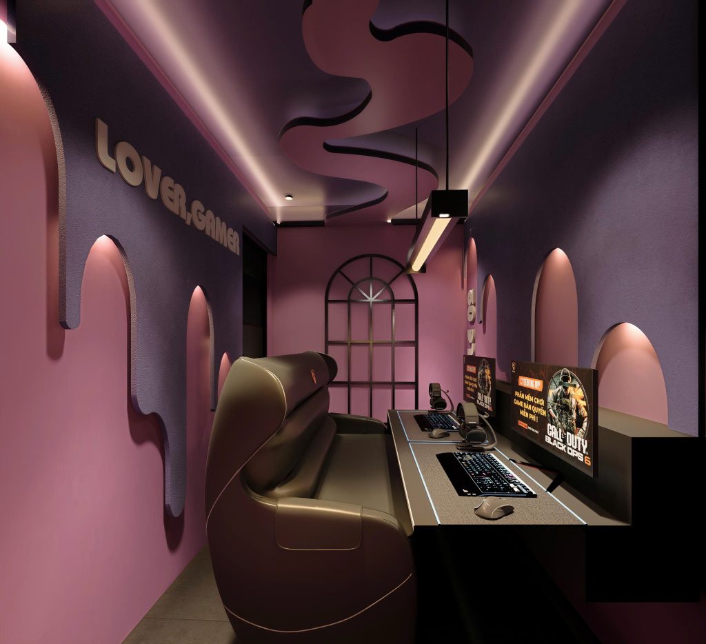 Setup phòng net couple room trọn gói: giải pháp hút khách 2026 từ CyberKing