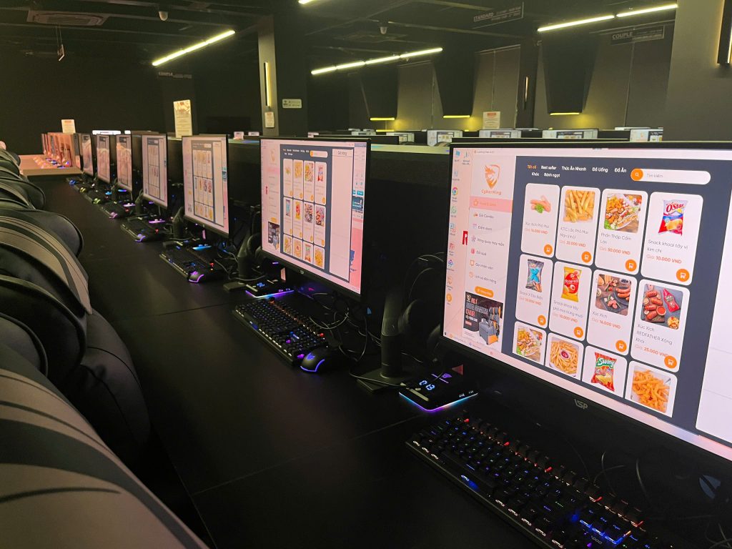 Phần mềm gọi món cho phòng net: “nâng cấp phòng máy” vừa tiện cho khách, vừa lời cho chủ quán