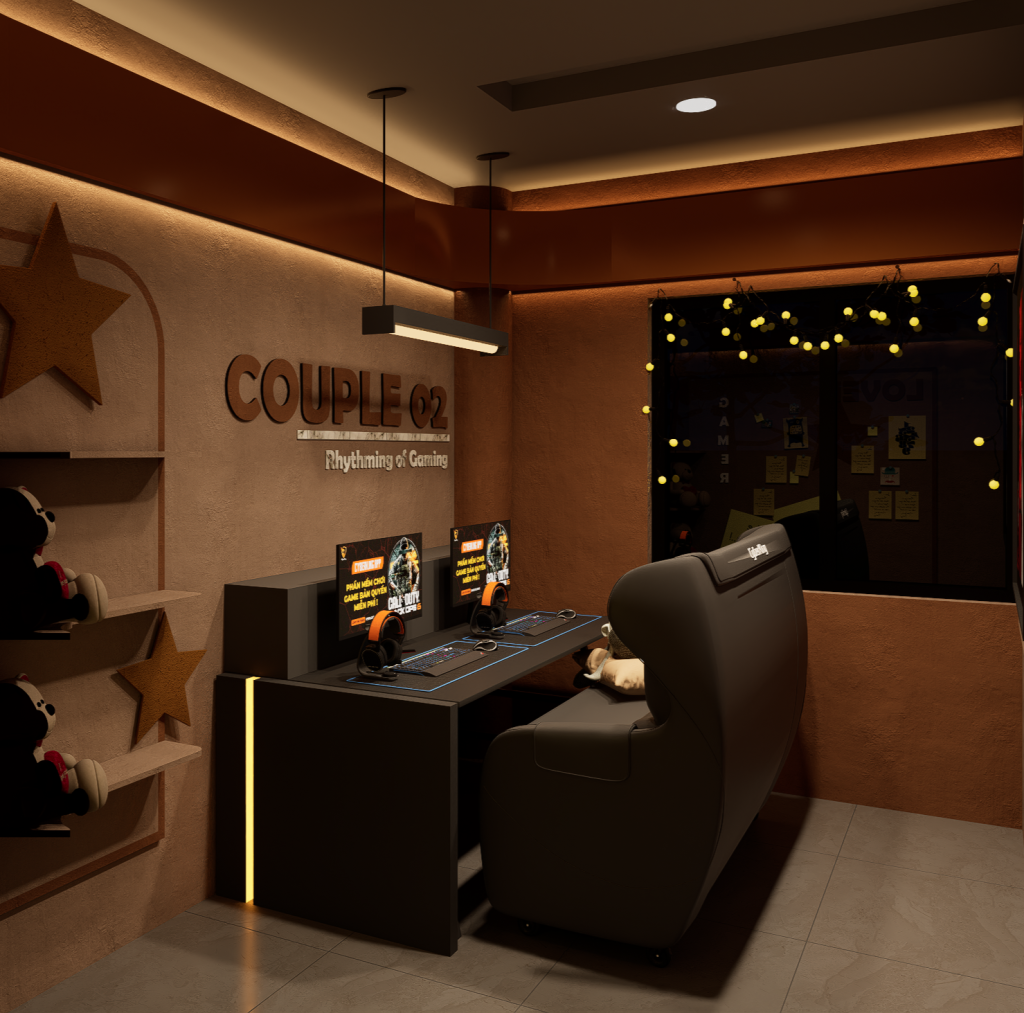 Phòng net Bình Chánh RHYTHM OF GAMING: Mô hình đa zone, đa trải nghiệm, cấu hình mạnh theo từng khu