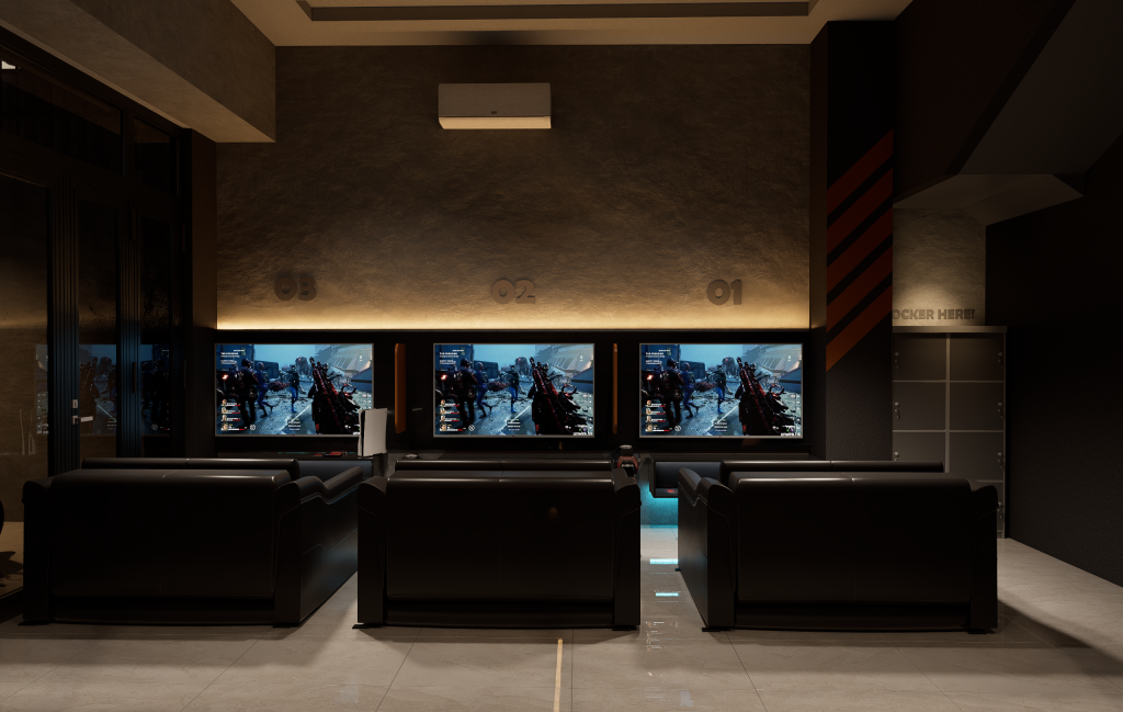 Phòng net Bình Chánh RHYTHM OF GAMING: Mô hình đa zone, đa trải nghiệm, cấu hình mạnh theo từng khu