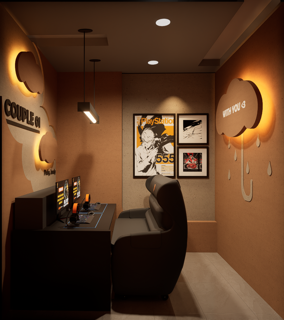 Phòng net Bình Chánh RHYTHM OF GAMING: Mô hình đa zone, đa trải nghiệm, cấu hình mạnh theo từng khu