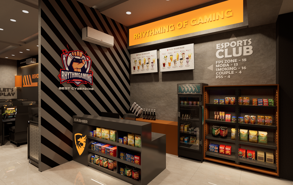 Phòng net Bình Chánh RHYTHM OF GAMING: Mô hình đa zone, đa trải nghiệm, cấu hình mạnh theo từng khu