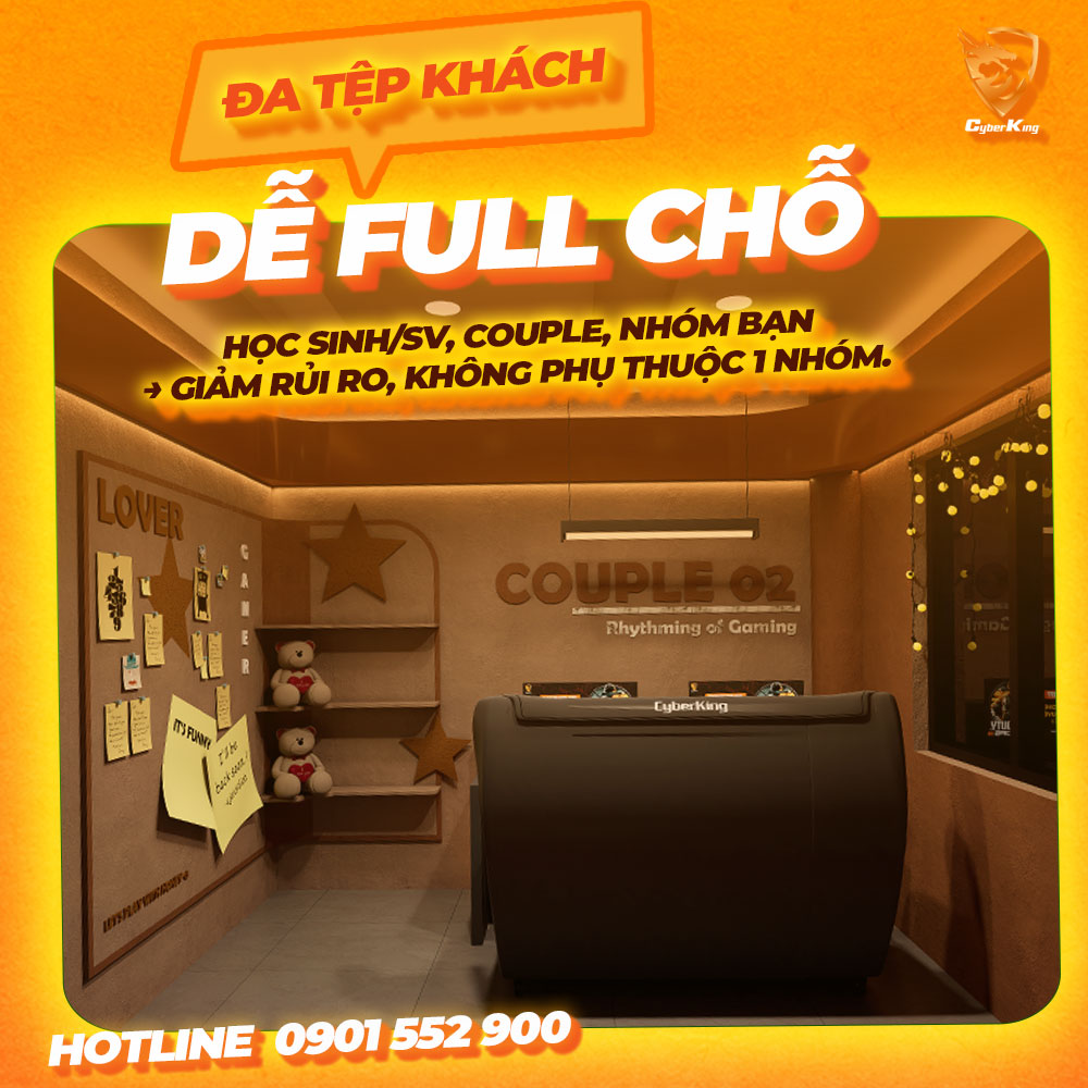 Tổ hợp giải trí là gì? Vì sao mô hình Gaming + Couple + PS5 đang “lên ngôi”?