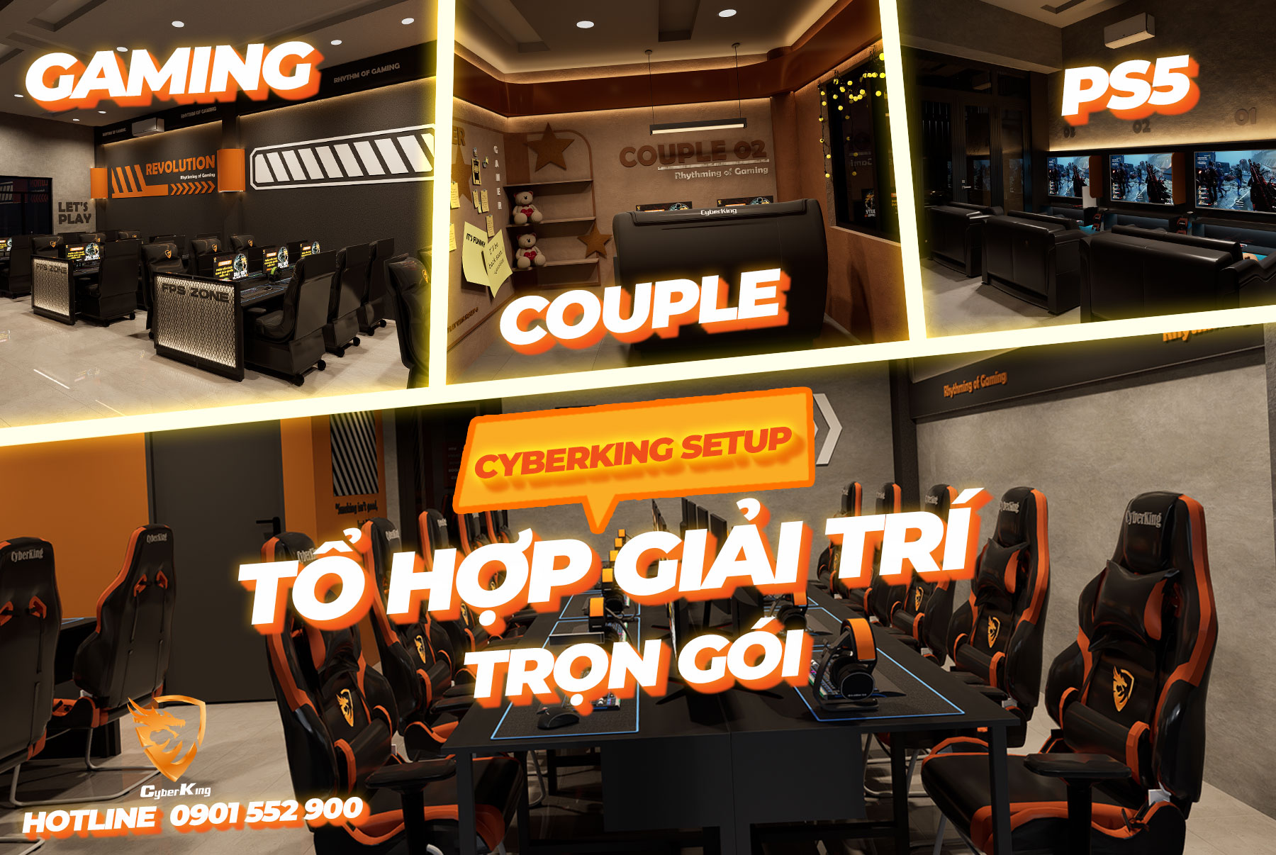 Tổ hợp giải trí là gì? Vì sao mô hình Gaming + Couple + PS5 đang “lên ngôi”?
