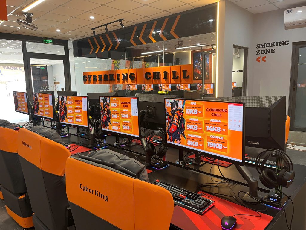 Nhượng quyền phòng net cyber game trọn gói cùng CyberKing